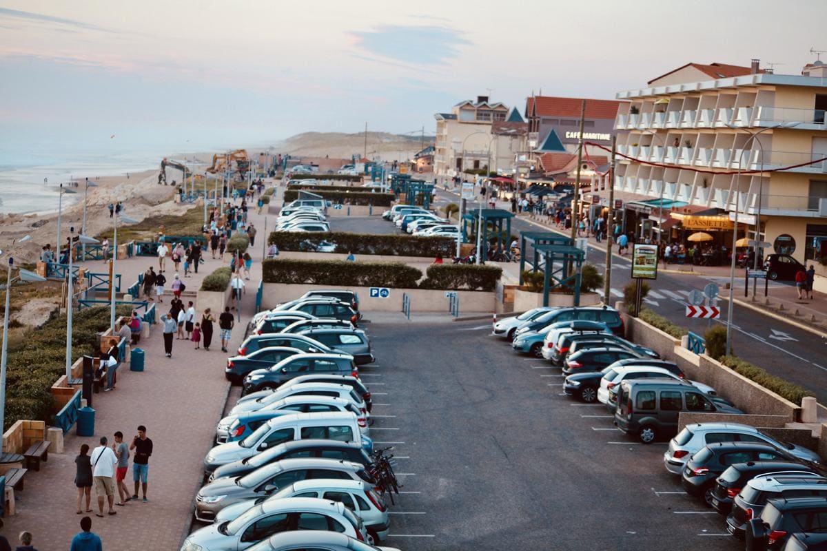 Parking Lacanau-Océan